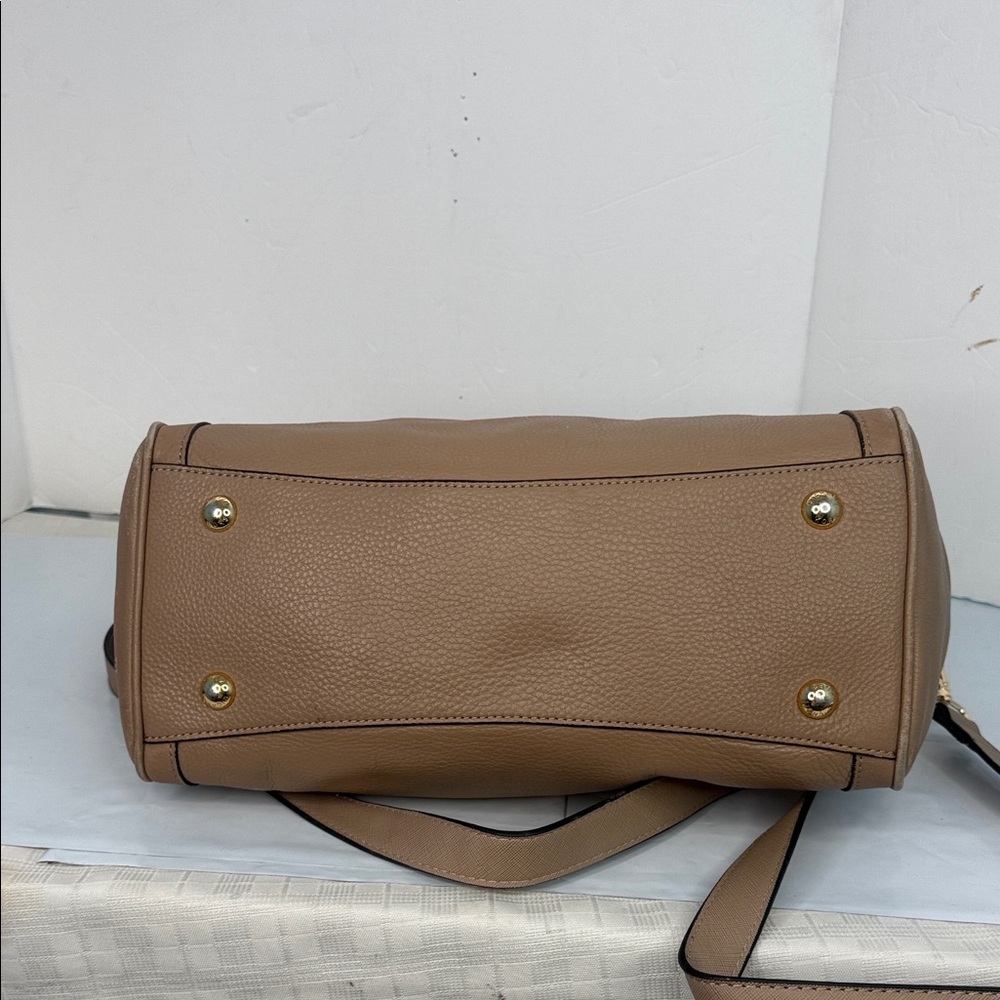 Michael Kors Brown Leather Satchel - Picture 6 of 12